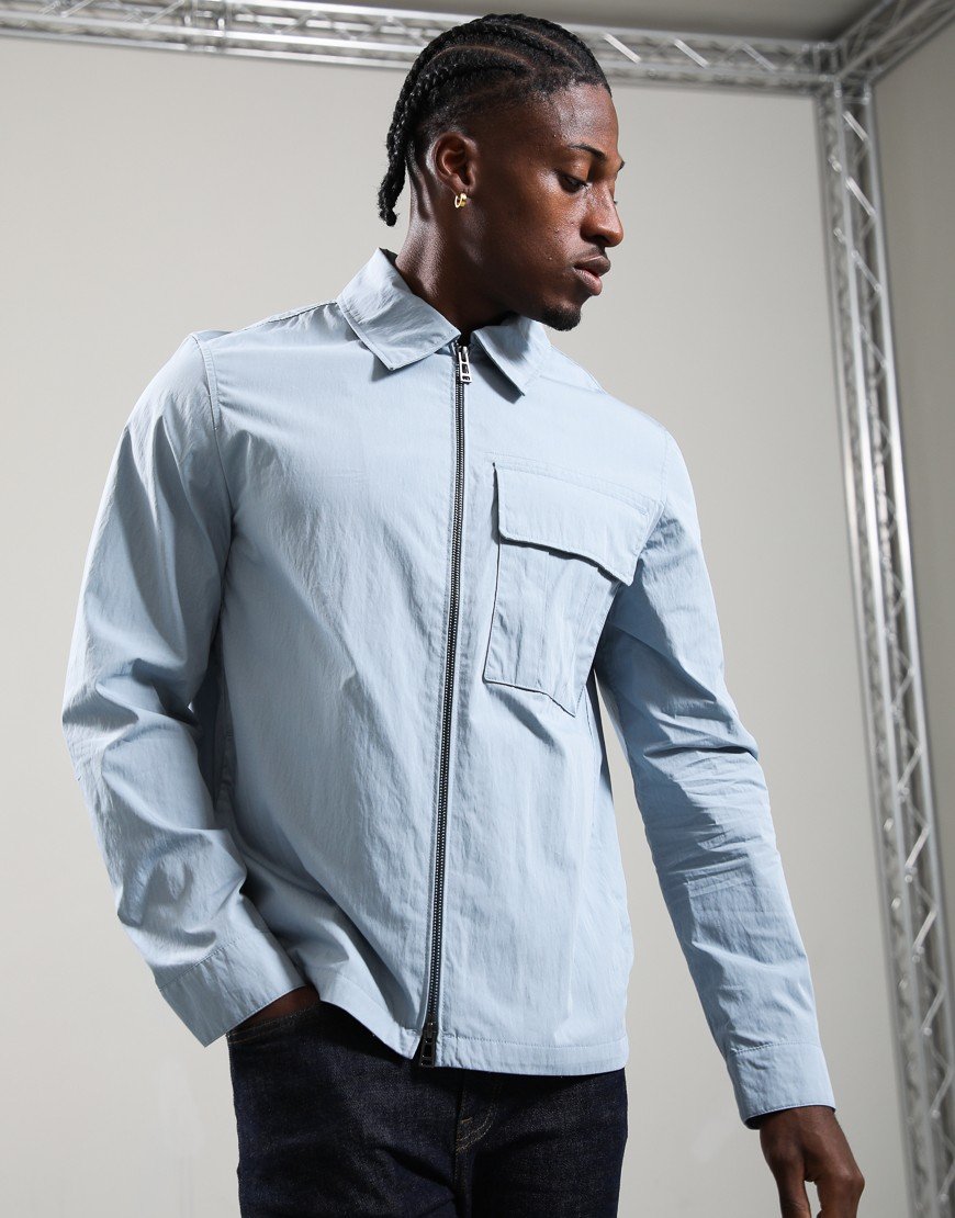 Belstaff Cargo Overshirt Mist Blue