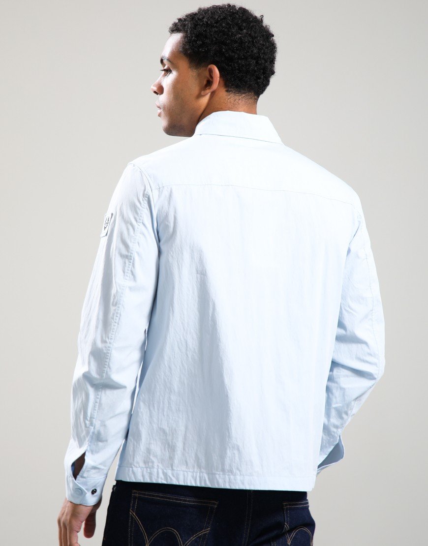 Belstaff Cargo Overshirt Sky Blue