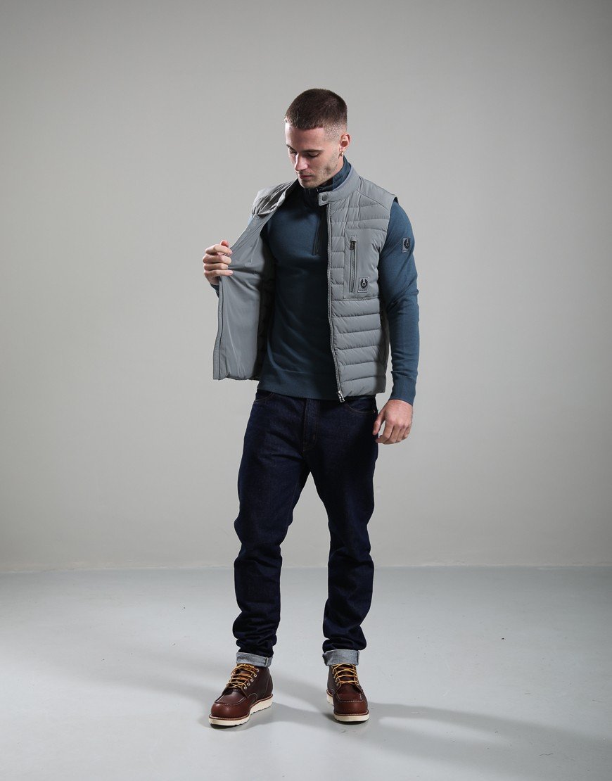 Belstaff Chassis Gilet Atlantic Grey