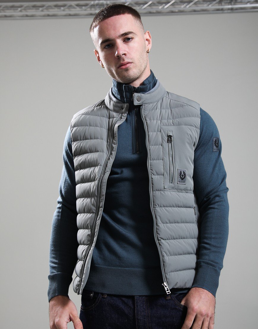 Belstaff Chassis Gilet Atlantic Grey