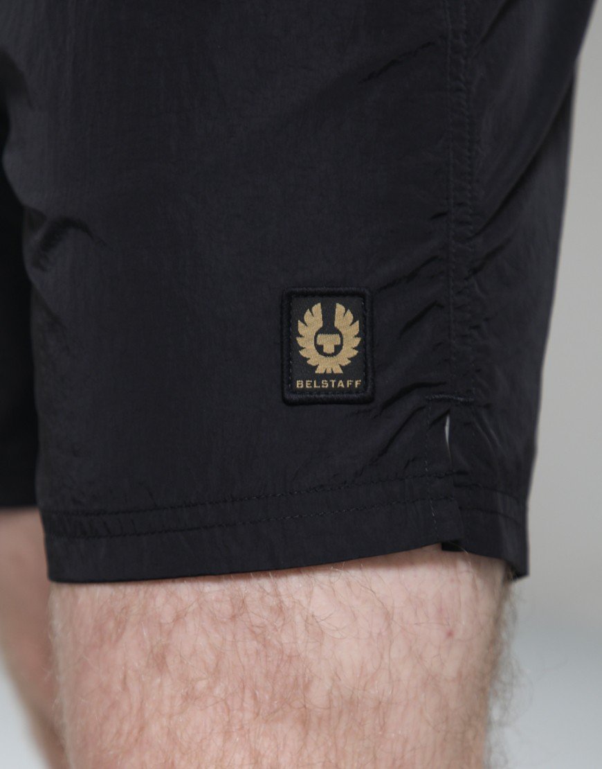 Belstaff Clipper Swim Shorts Black