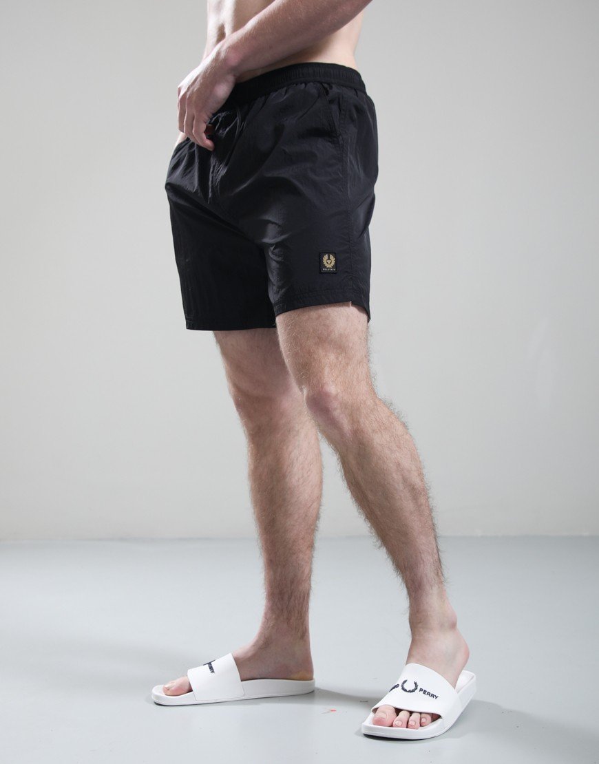 Belstaff Clipper Swim Shorts Black