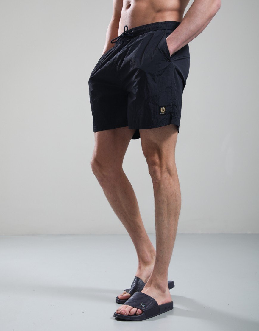 Belstaff Clipper Swim Shorts Dark Ink