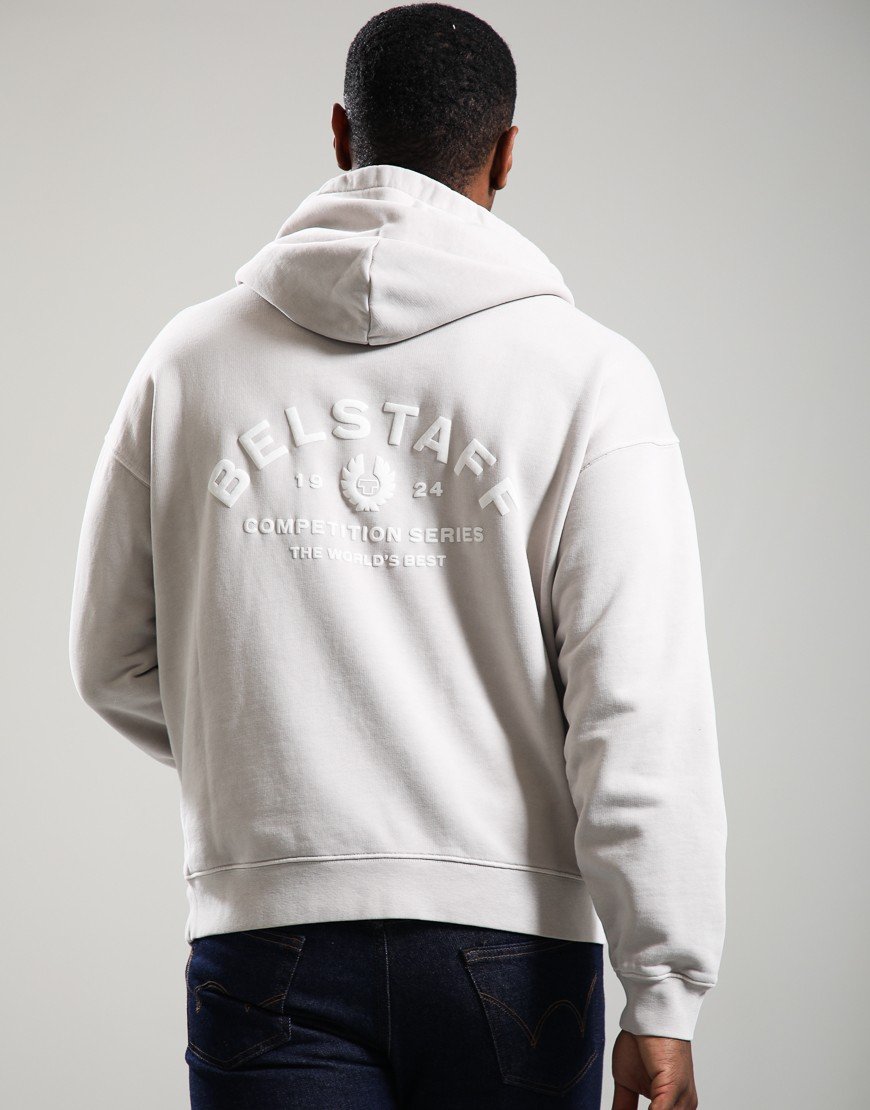 Belstaff Competition Hoodie Concrete