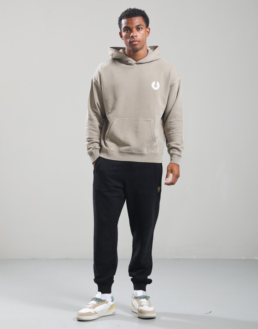 Belstaff Competition Hoodie Dark Sand