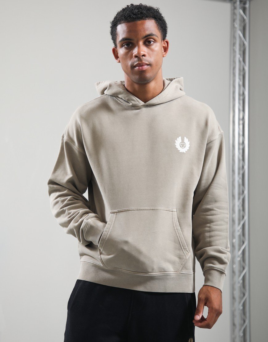 Belstaff Competition Hoodie Dark Sand