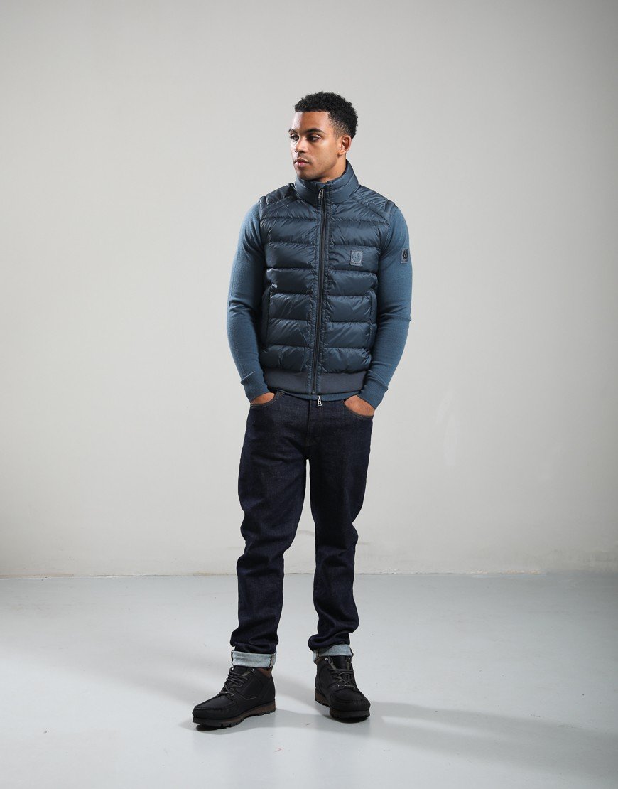 Belstaff Compound Gilet Petrol
