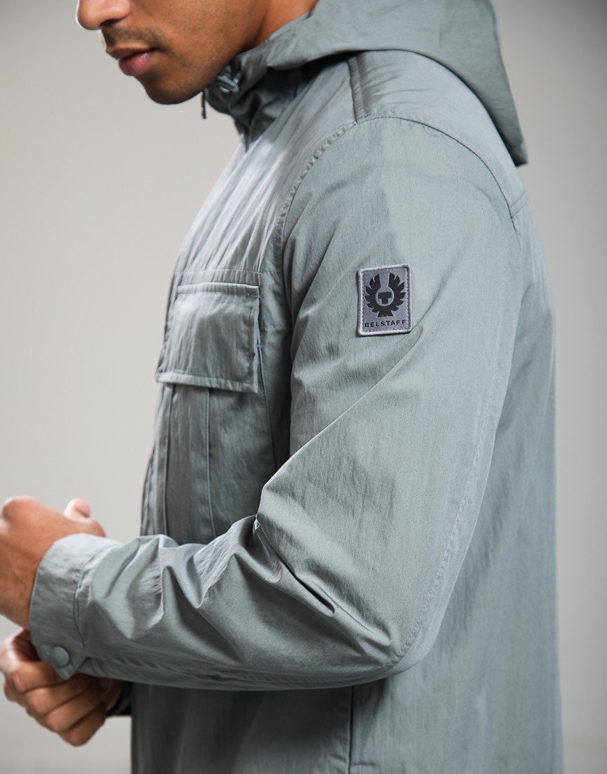 Belstaff Container Overshirt Atlantic Grey