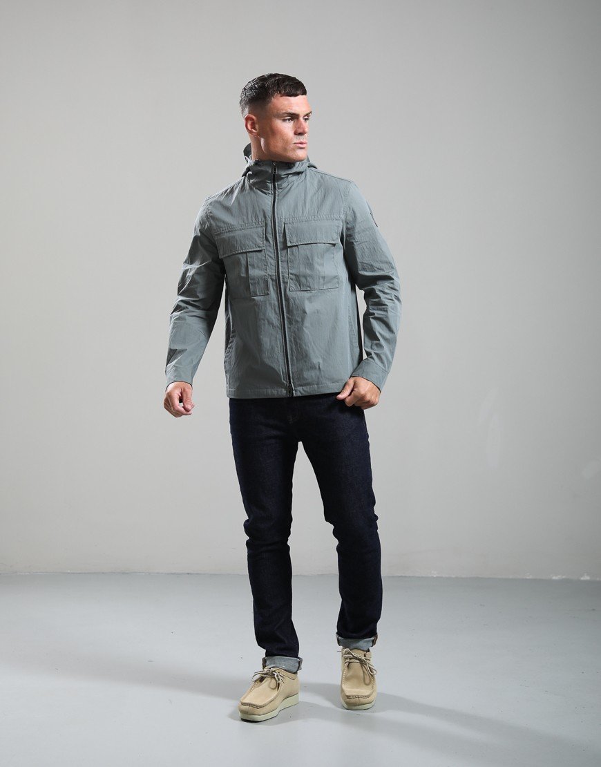 Belstaff Container Overshirt Atlantic Grey