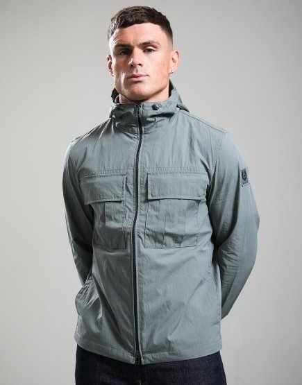Belstaff Container Overshirt Atlantic Grey