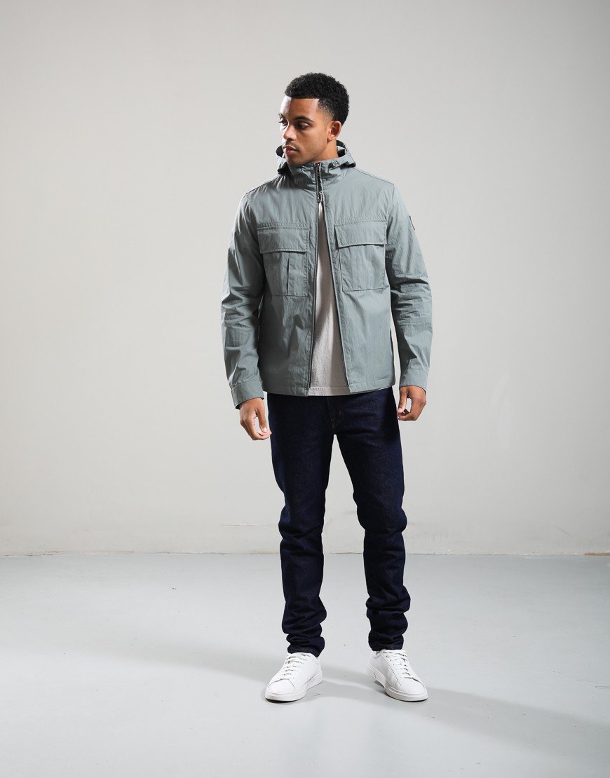Belstaff Container Overshirt Atlantic Grey