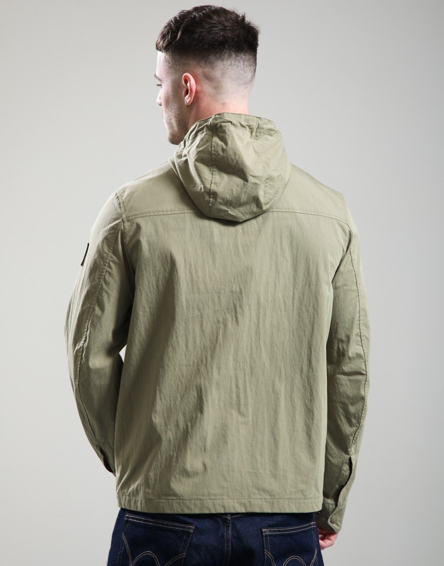 Belstaff Container Overshirt Fatigue Green