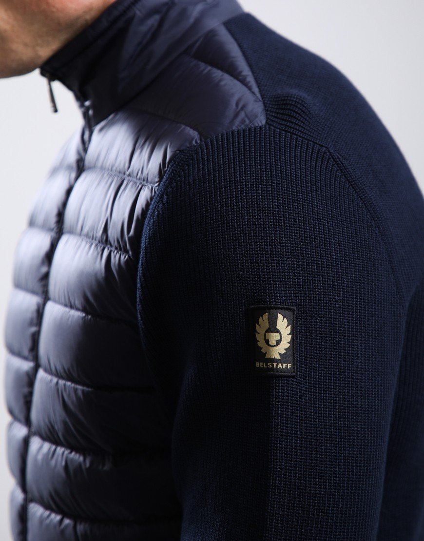 Belstaff Control Cardigan Dark Ink