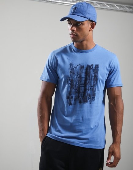 Belstaff Corrosion T-Shirt Marine Blue