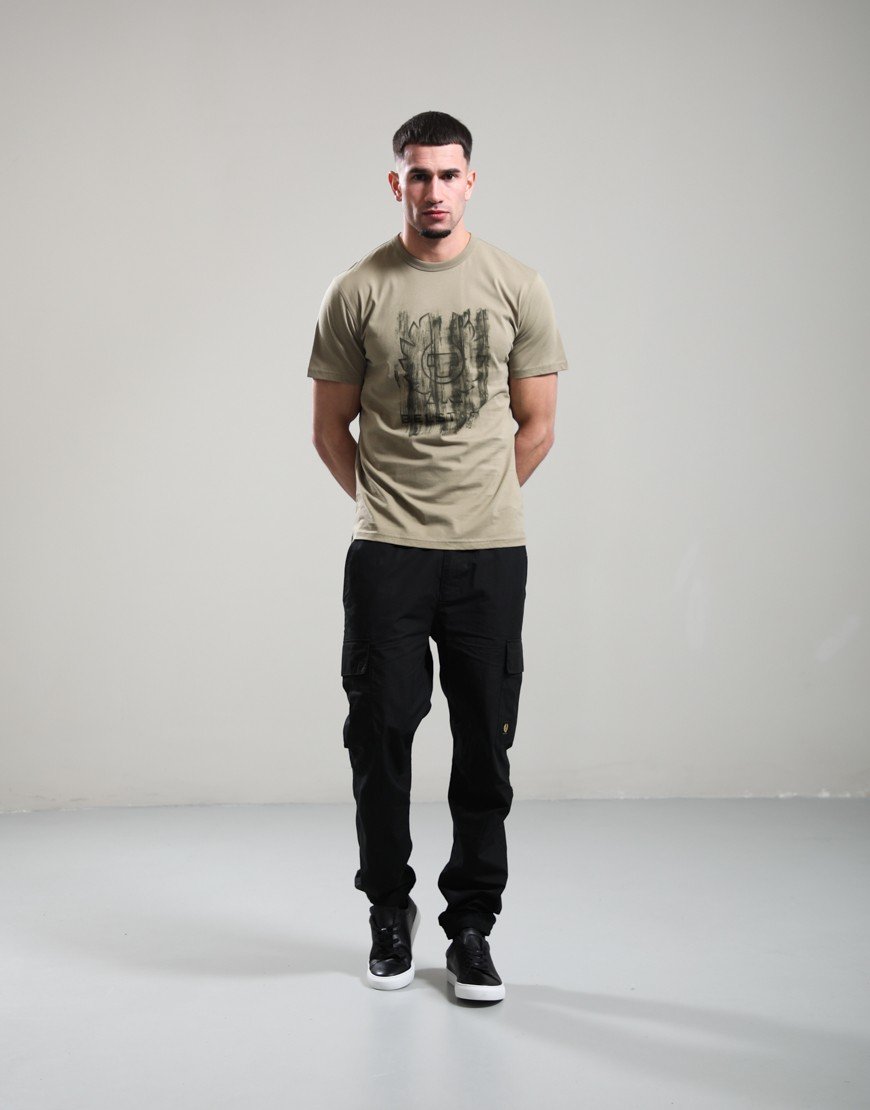 Belstaff Corrosion T-Shirt Fatigue Green