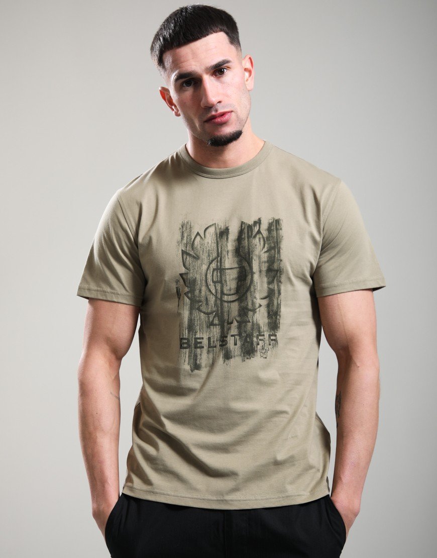 Belstaff Corrosion T-Shirt Fatigue Green