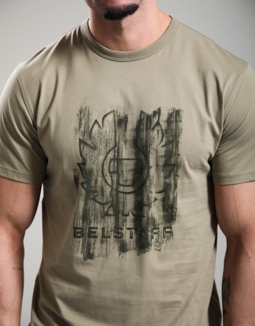 Belstaff Corrosion T-Shirt Fatigue Green
