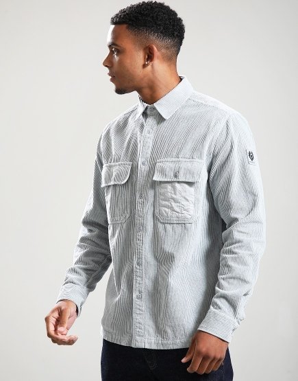 Belstaff Fallgate Shirt  Quarry Blue