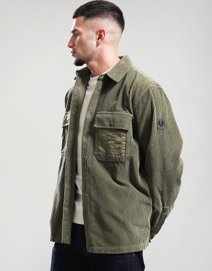 Belstaff Fallgate Shirt  True Olive