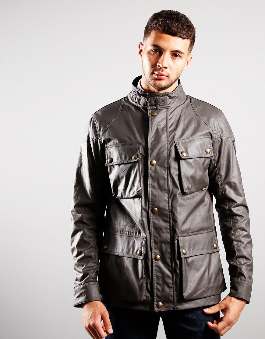 belstaff grey jacket