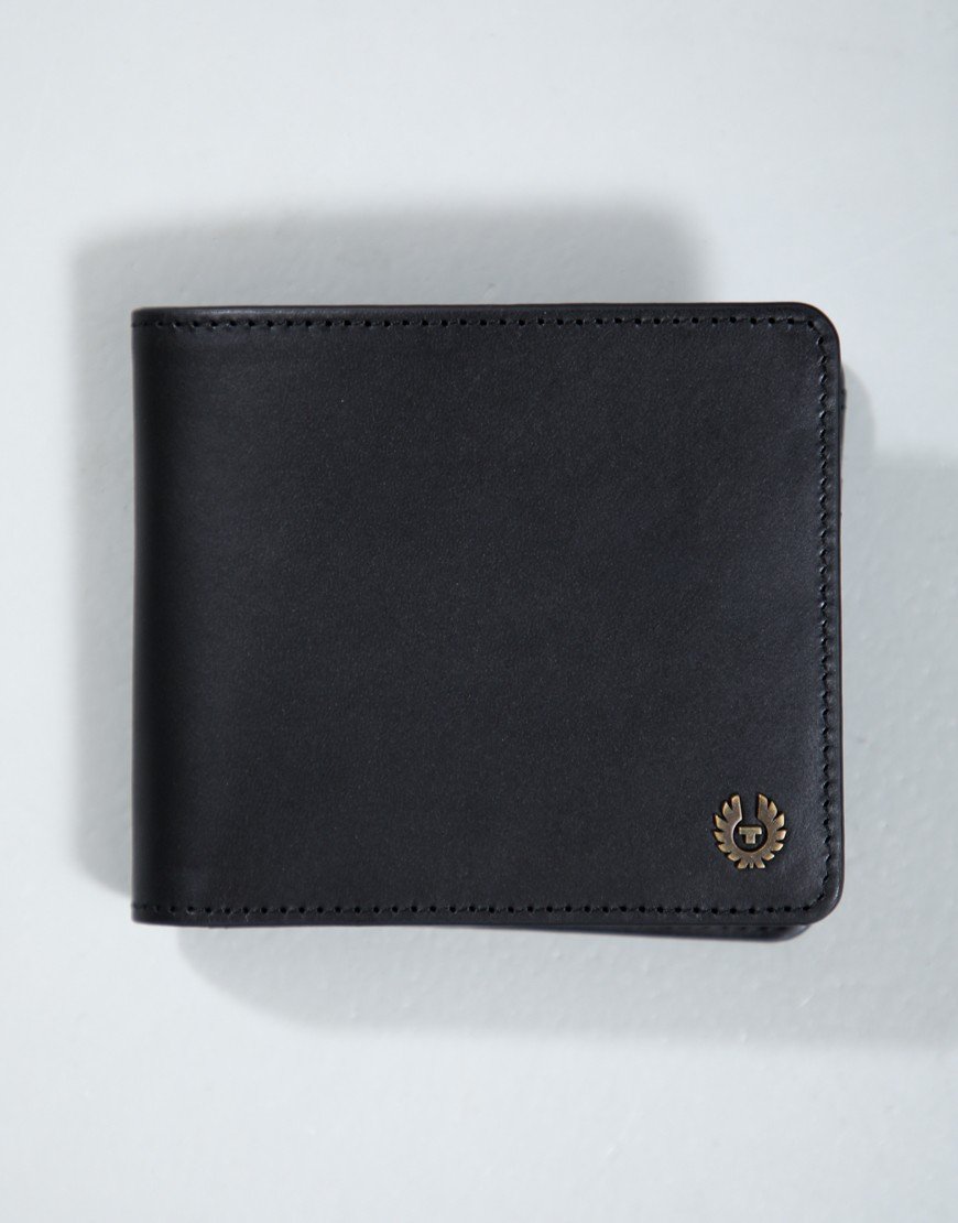 Belstaff Foley Bifold Wallet Black