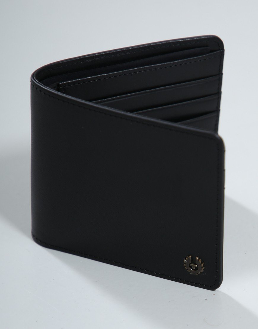 Belstaff Foley Bifold Wallet Black
