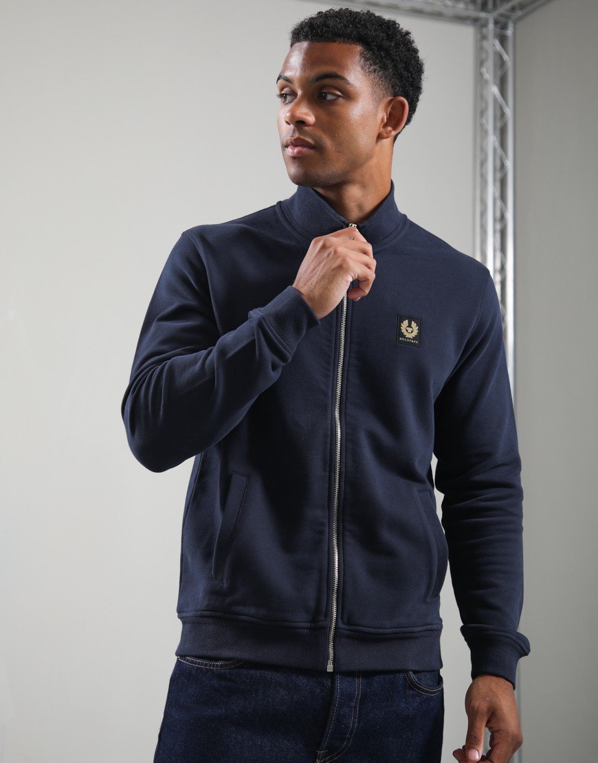 Belstaff Full Zip Sweat Dark Ink