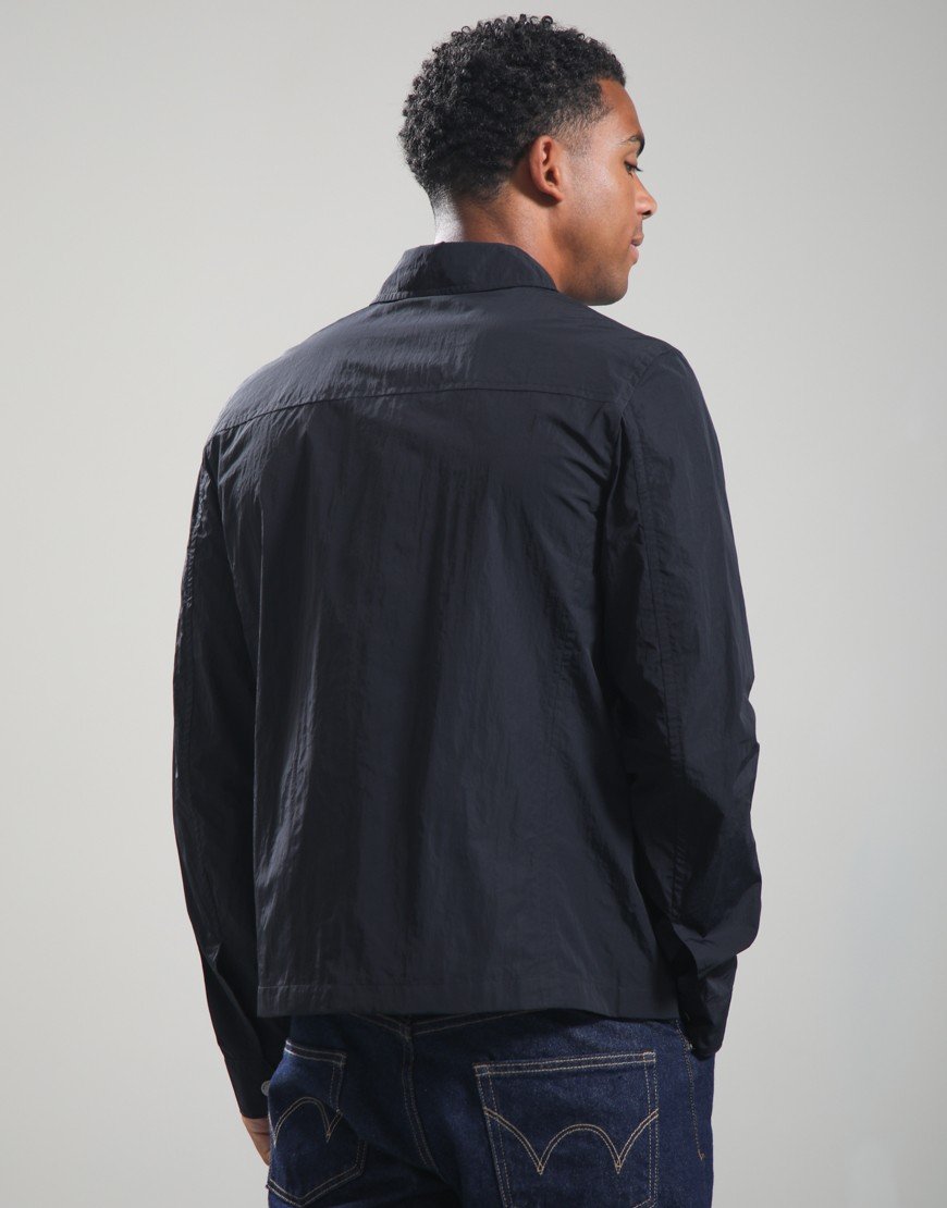 Belstaff Grid Overshirt Black