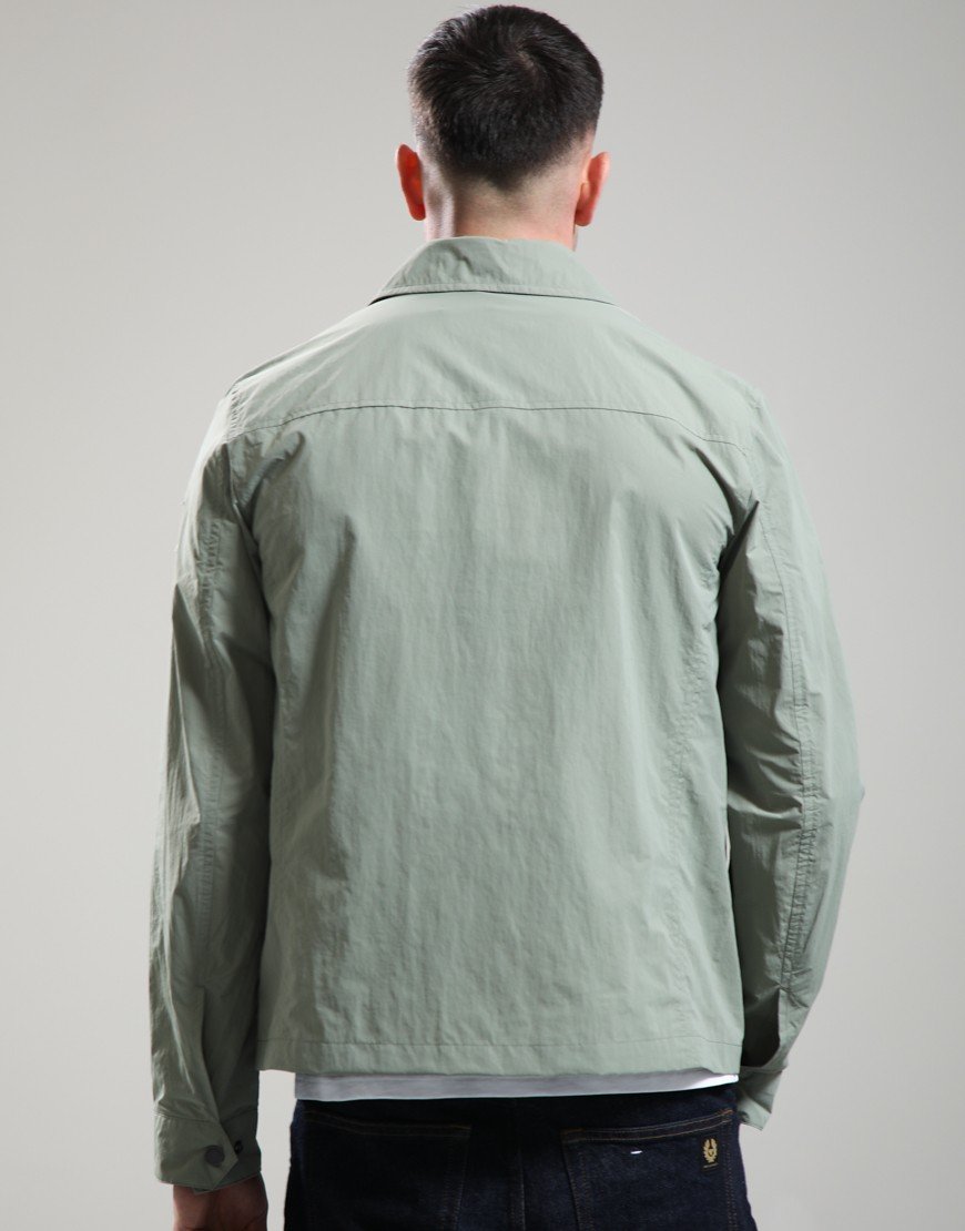 Belstaff Grid Overshirt Lichen