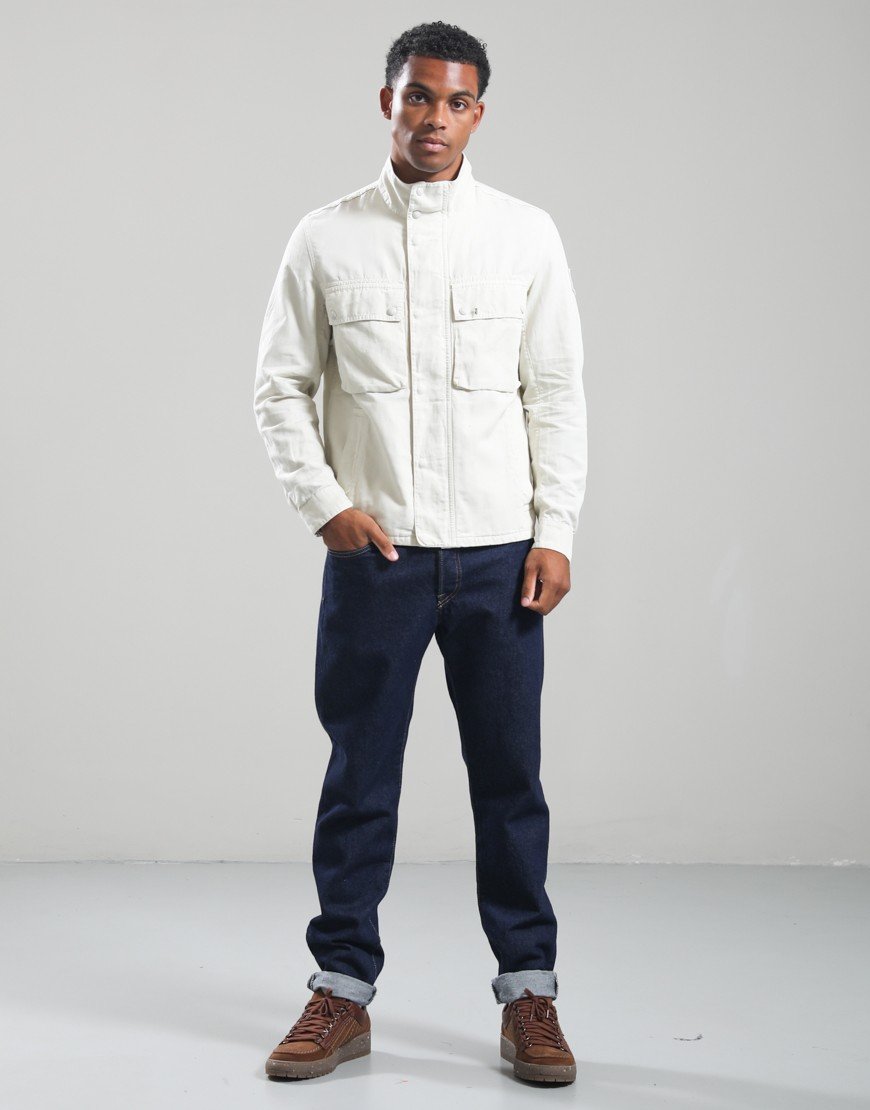 Belstaff Hayfield Jacket Silver Birch