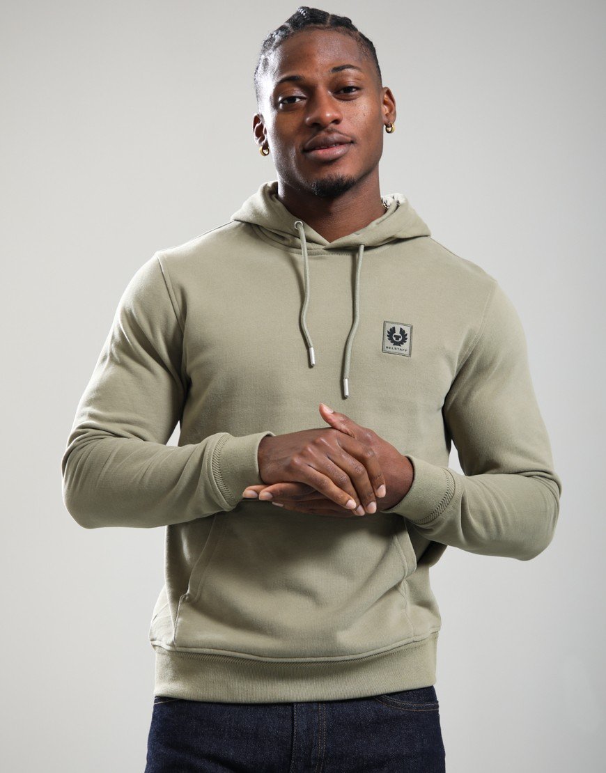 Belstaff Hoodie Fatigue Green