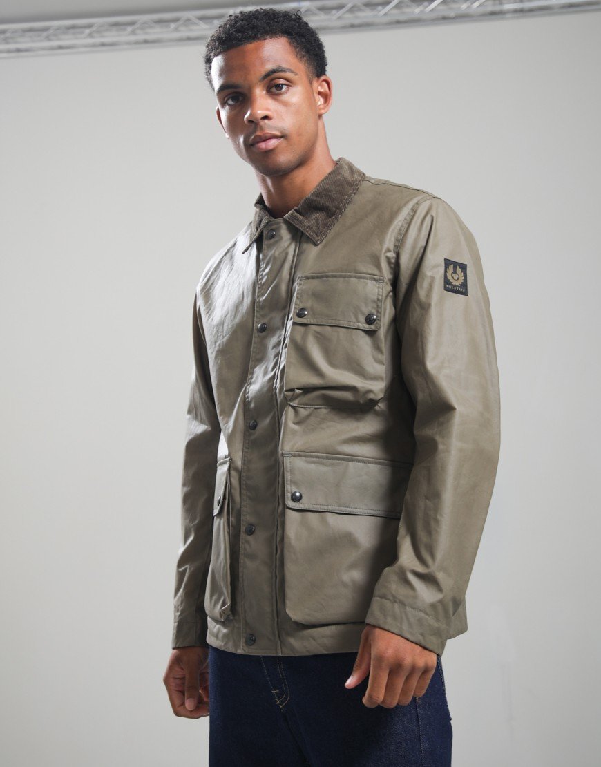Belstaff Incline Jacket Dark Fatigue Green