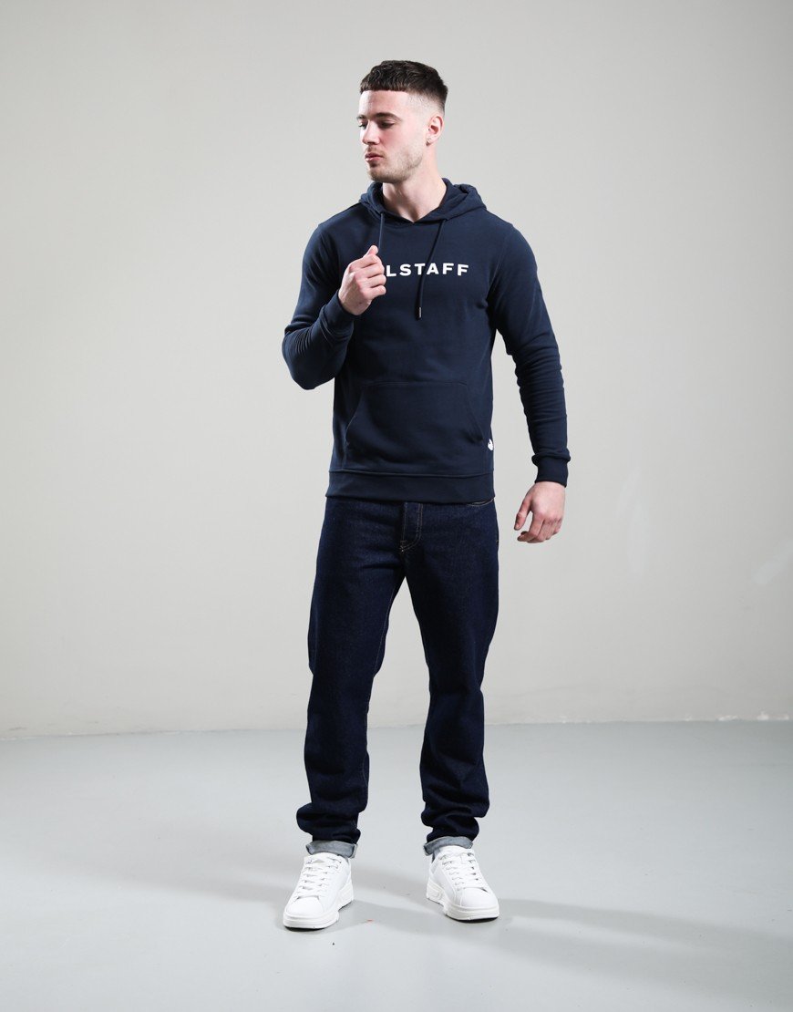 Belstaff Logo Hoodie Dark Ink