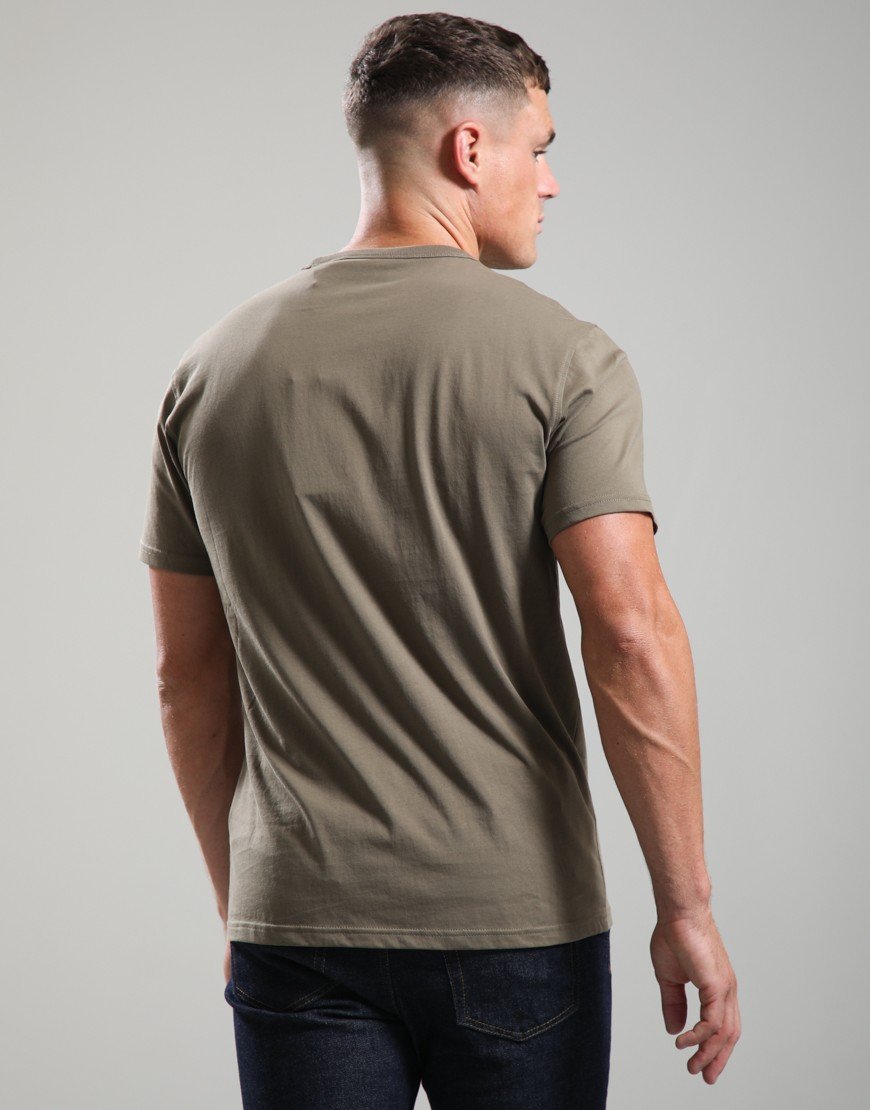 Belstaff Logo T-Shirt Khaki Green