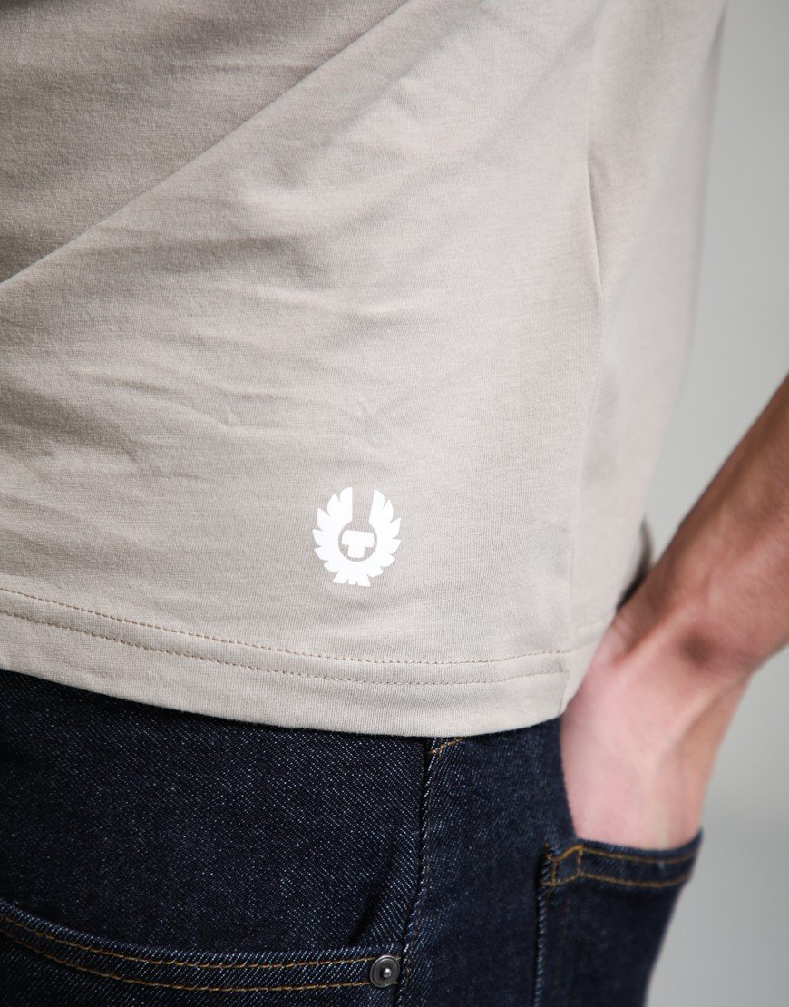 Belstaff Logo T-Shirt Dark Sand