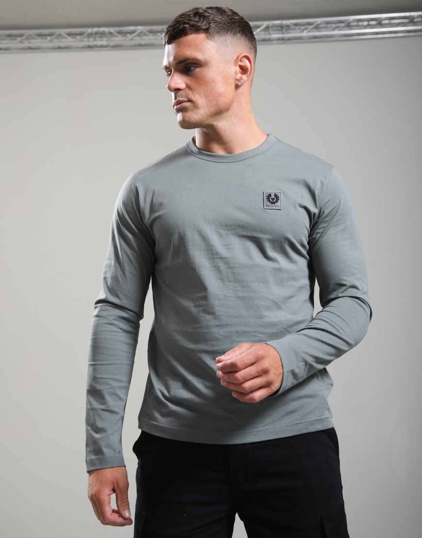 Belstaff Long Sleeved T-Shirt Atlantic Grey