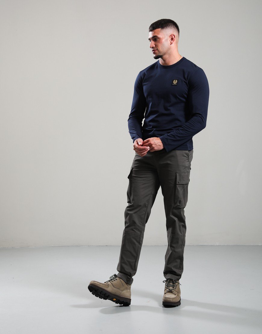 Belstaff Long Sleeve T-Shirt Dark Ink
