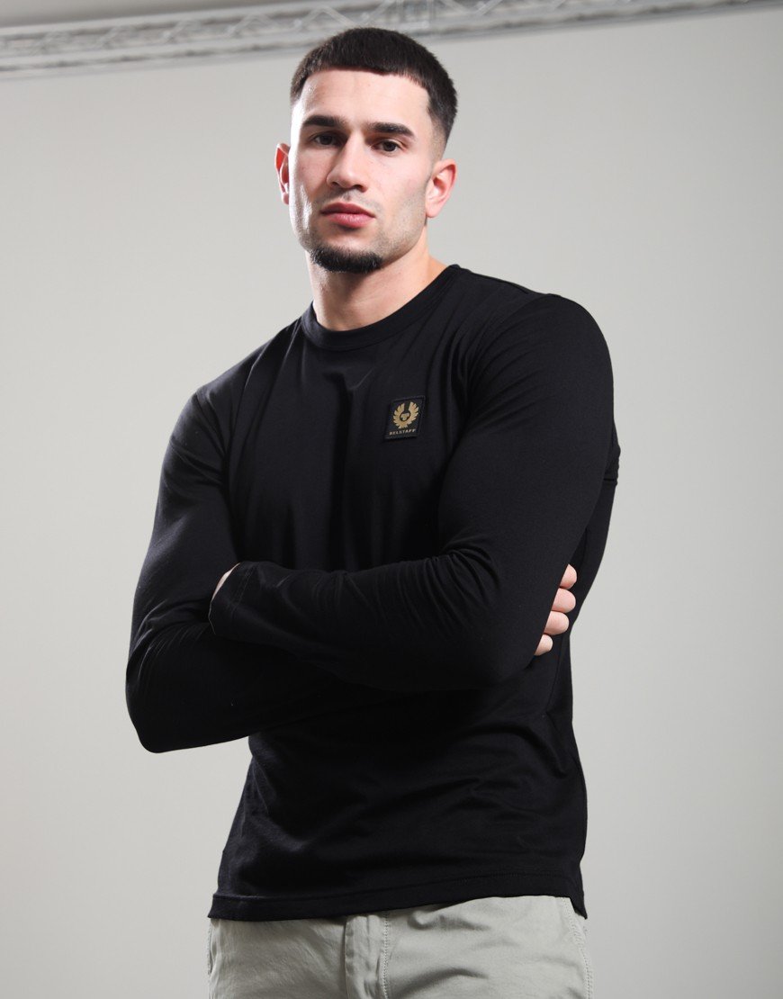 Belstaff Long Sleeve T-Shirt Black