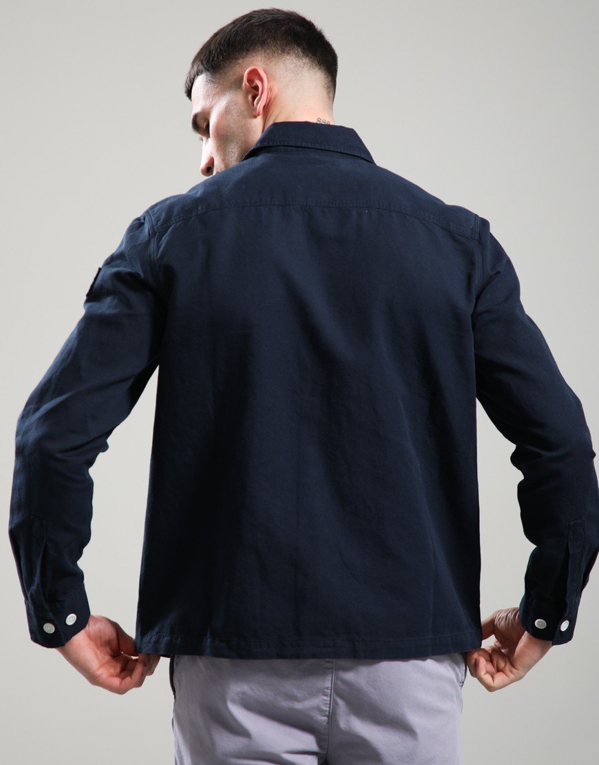 Belstaff Maritime Overshirt Dark Ink