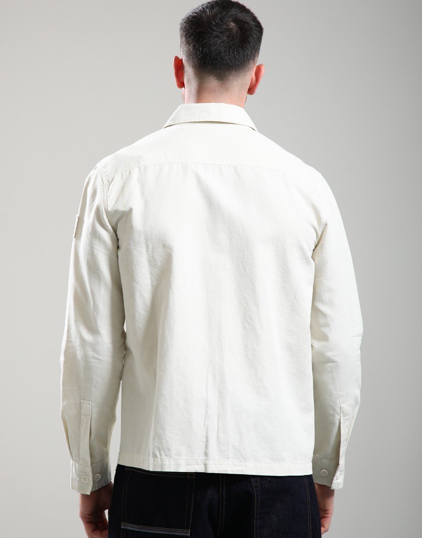 Belstaff Maritime Overshirt Silver Birch