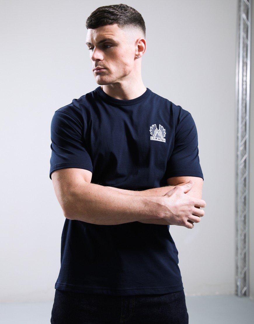 Belstaff Mountain Logo T-Shirt Dark Ink