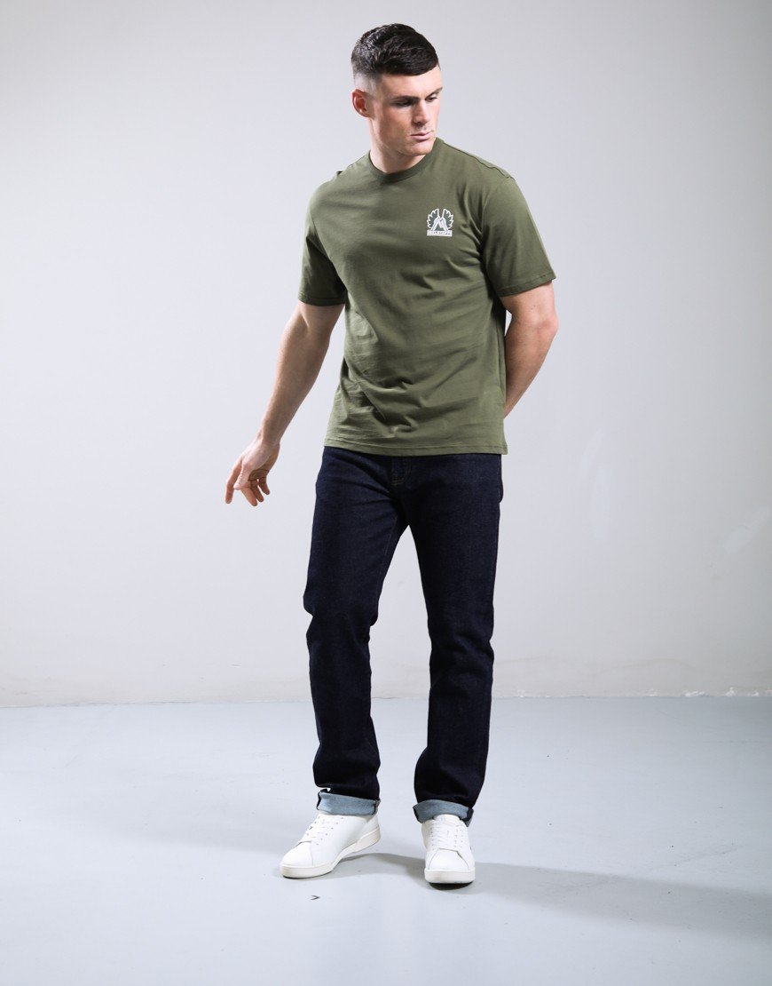 Belstaff Mountain Logo T-Shirt True Olive