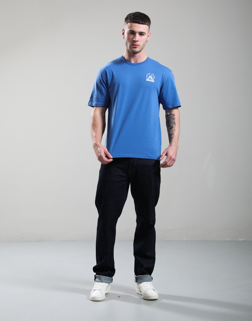 Belstaff Mountain Logo T-Shirt Marine Blue