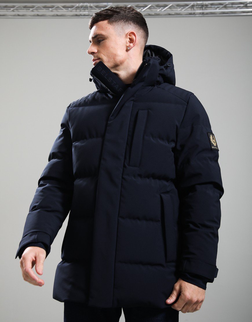 Belstaff Pendulum 3-Layer Stretch Down Jacket Dark Ink