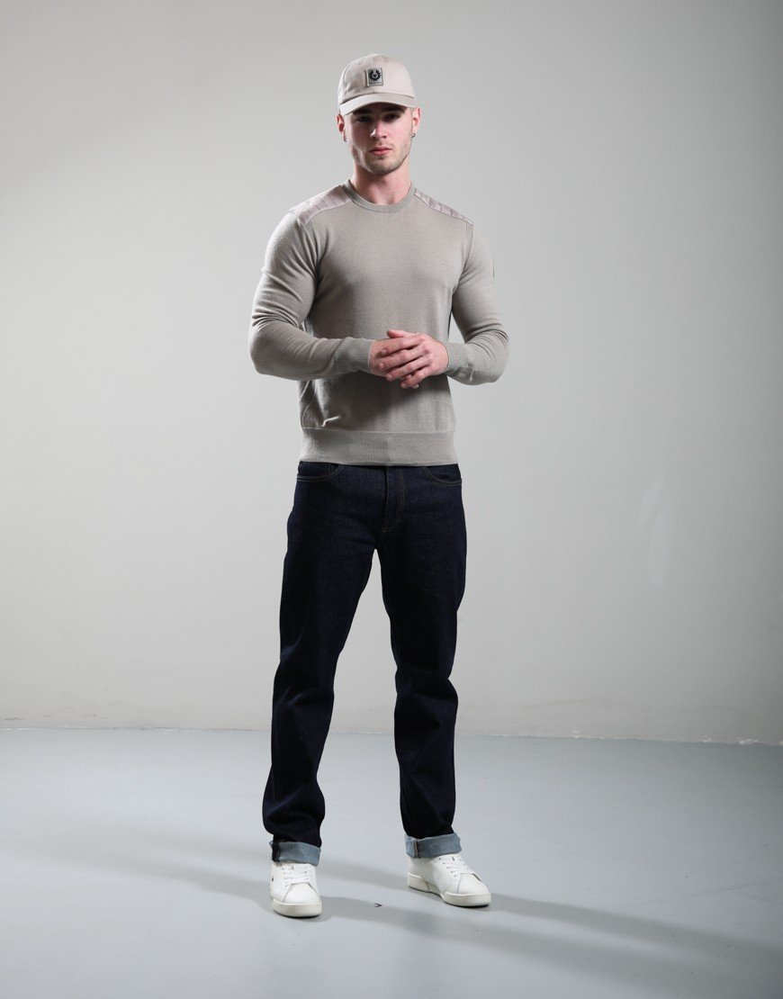 Belstaff Phoenix Logo Cap Dark Sand