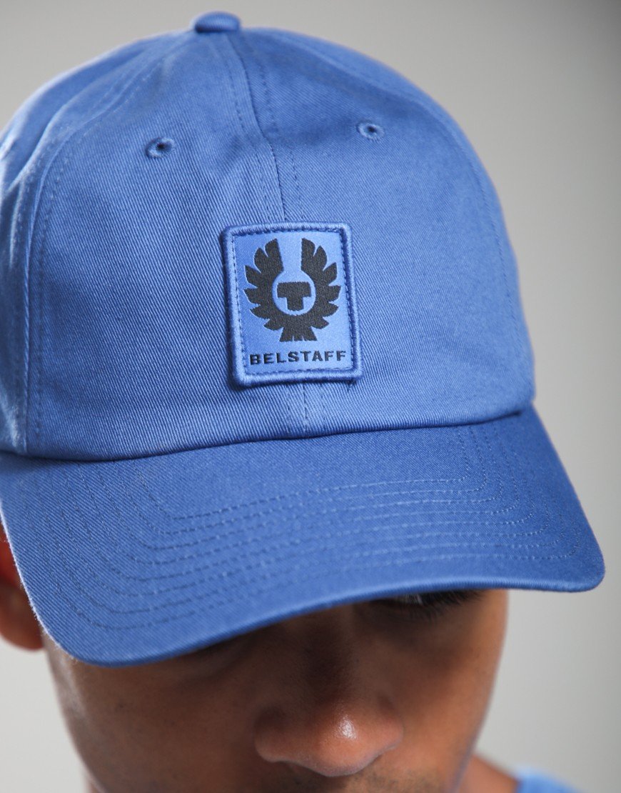 Belstaff Phoenix Logo Cap Marine Blue