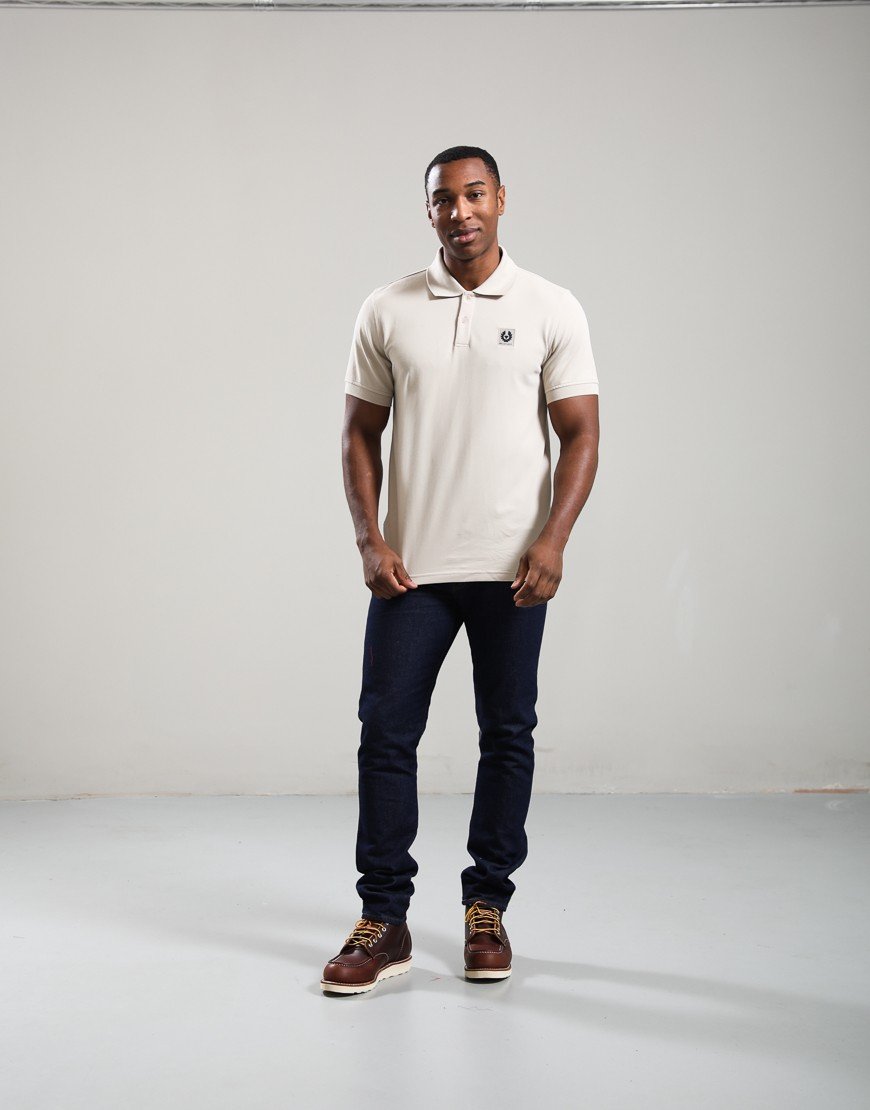 Belstaff Polo Shirt Pale Stone