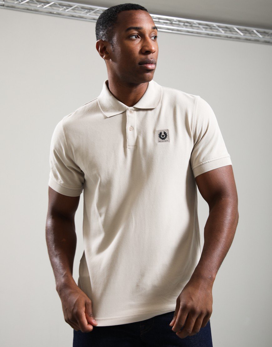 Belstaff Polo Shirt Pale Stone