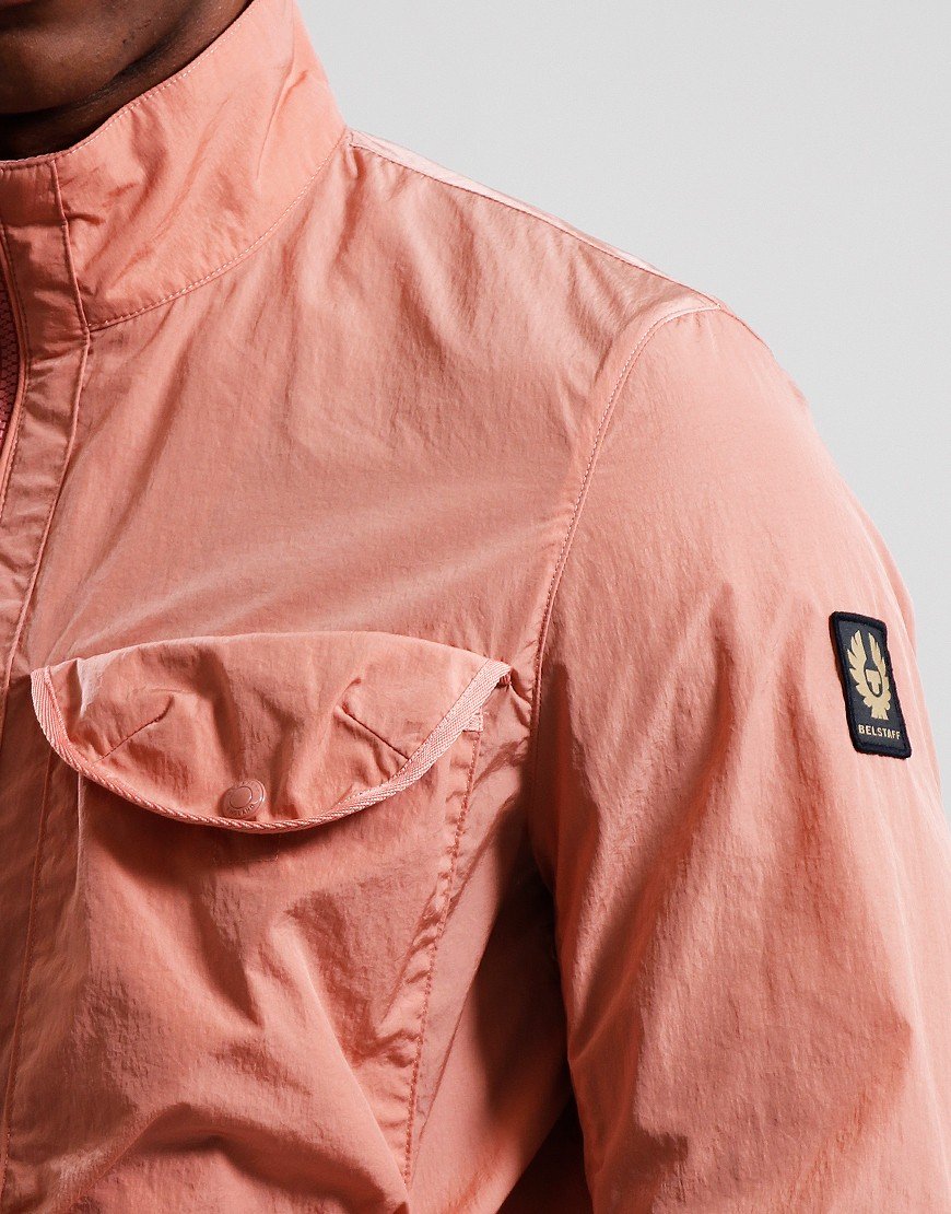Belstaff Quarter Overshirt  Rust Pink