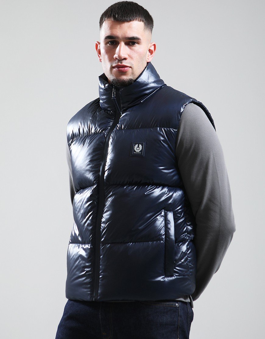 Belstaff Resolve Gilet Dark Ink